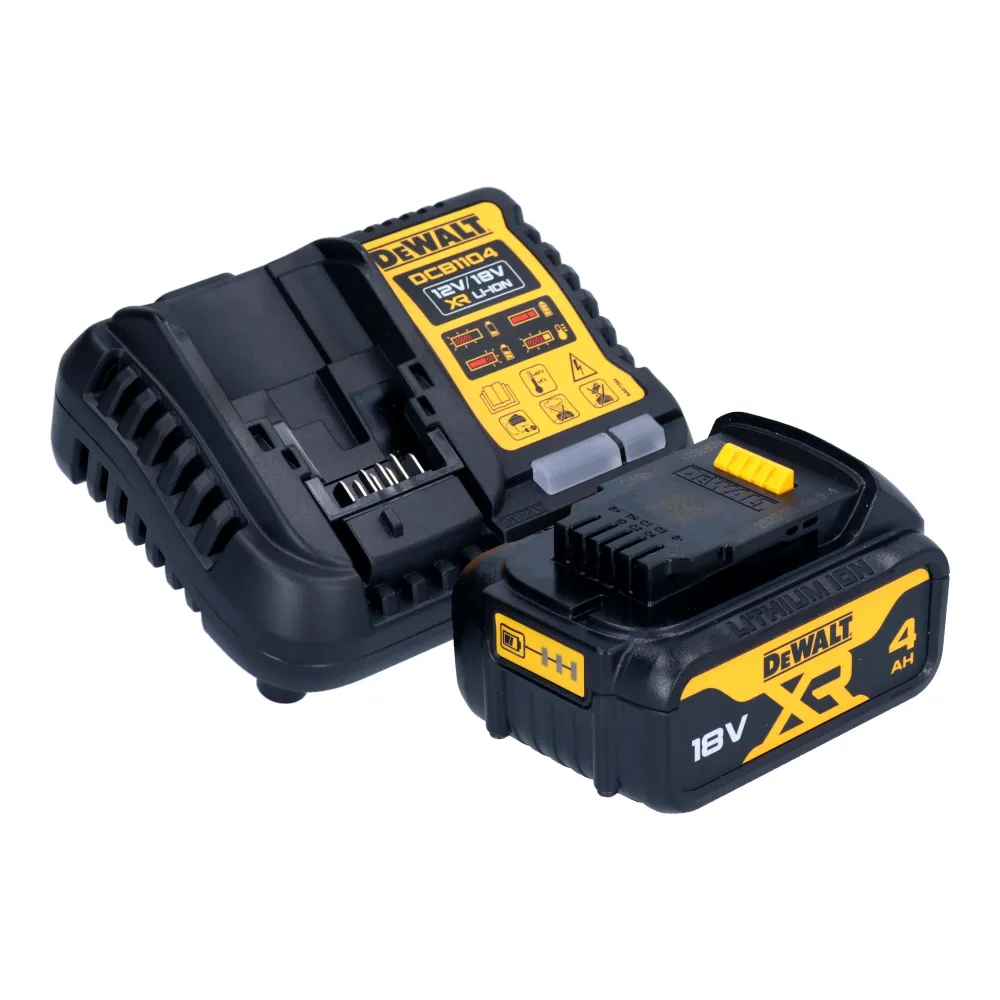 Akumulatorowa wiertarko-wkrętarka DeWalt DCD 800 M1T 18 V 90 Nm bezszczotkowa + 1x akumulator 4,0 Ah + ładowarka + TSTAK