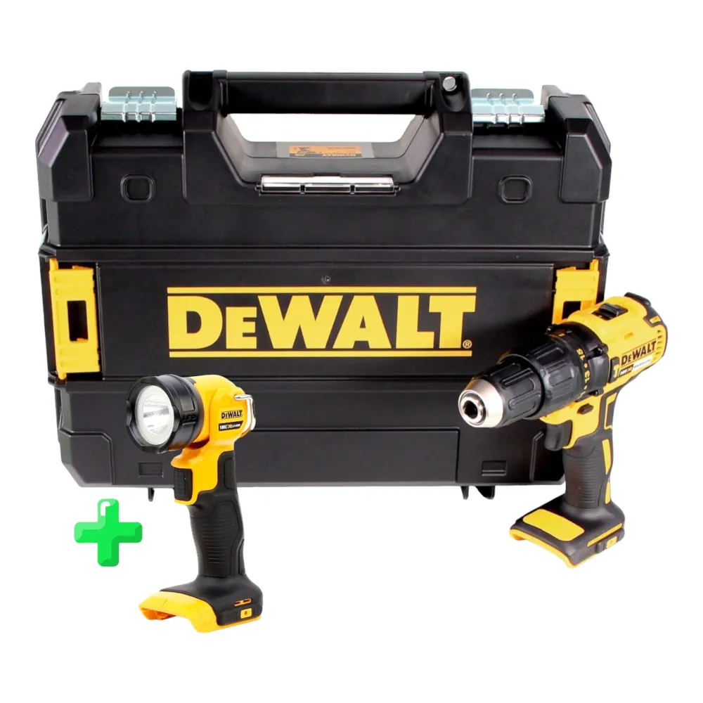 Akumulatorowa wiertarko-wkrętarka udarowa DeWalt DCD 778 NT 18V 65Nm solo w pudełku TSTAK - bez akumulatora i ładowarki