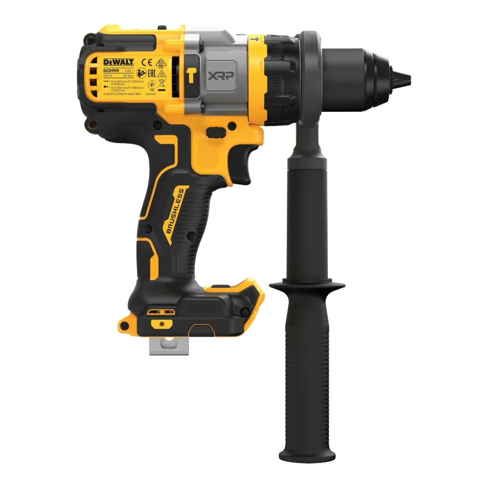 Akumulatorowa wiertarko-wkrętarka udarowa DeWalt DCD 999 N 18 V 95 Nm bezszczotkowa + 1x akumulator 5,0 Ah - bez ładowarki