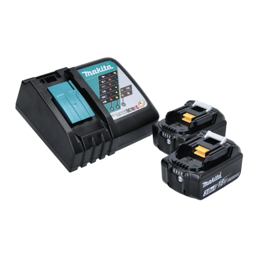 Akumulatorowa wiertarko-wkrętarka udarowa Makita DHR 241 RFJ 18 V 2,0 J SDS plus + 2x akumulator 3,0 Ah + ładowarka + Makpac
