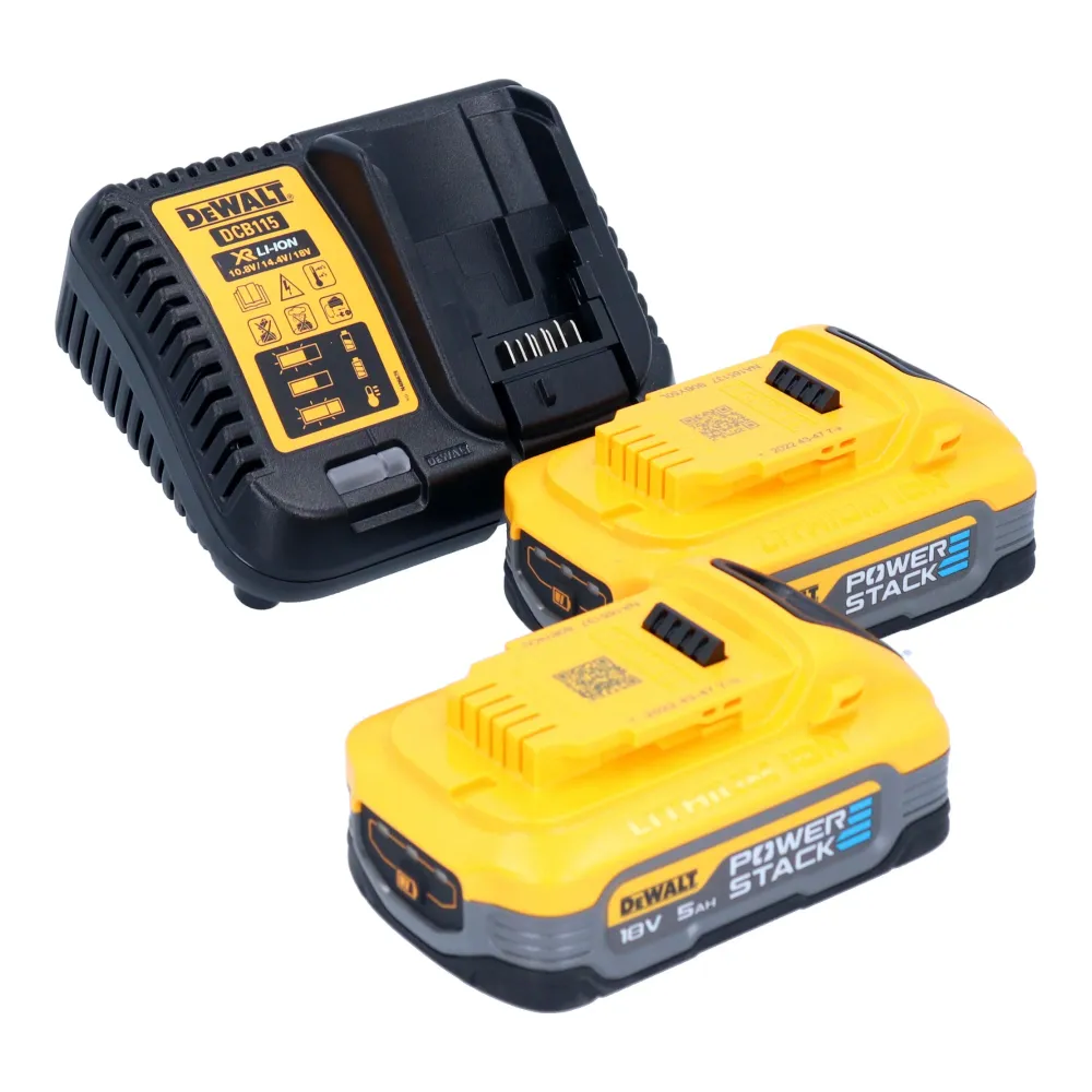 Akumulatorowa wkrętarka do suchej zabudowy DeWalt DCF 620 H2T 18 V 30 Nm bezszczotkowa + 2x akumulator Powerstack 5,0 Ah +...