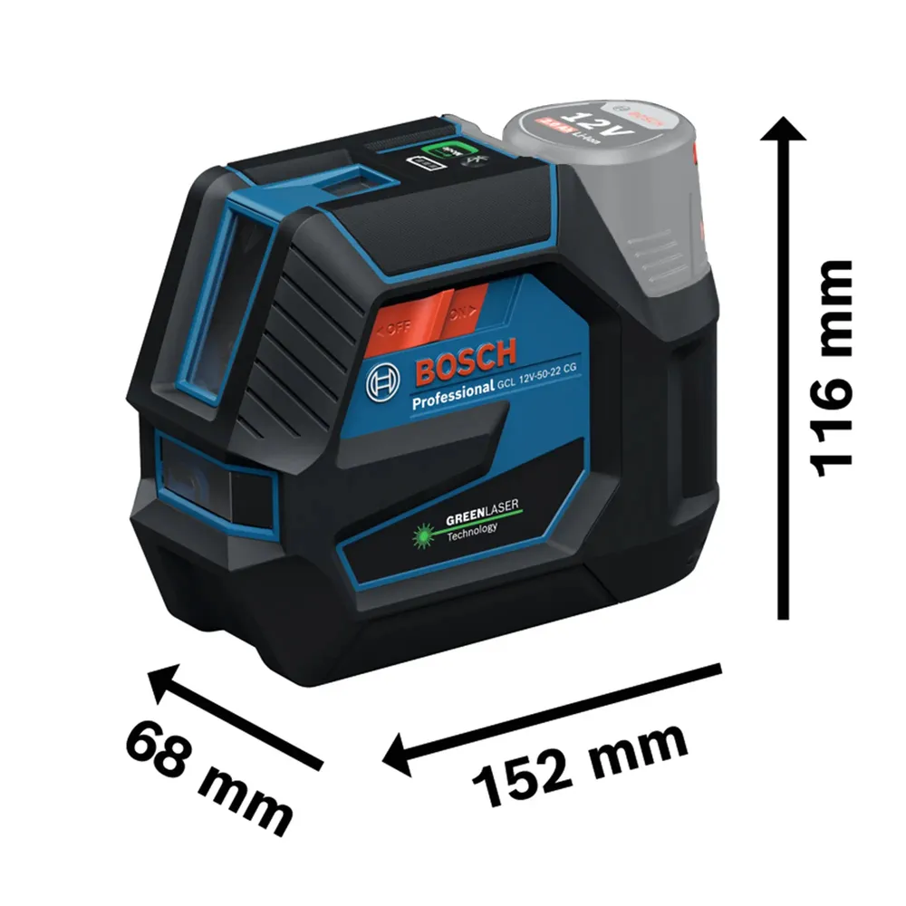 Bosch GCL 12V-50-22 CG PRO 12V Poziom laserowy