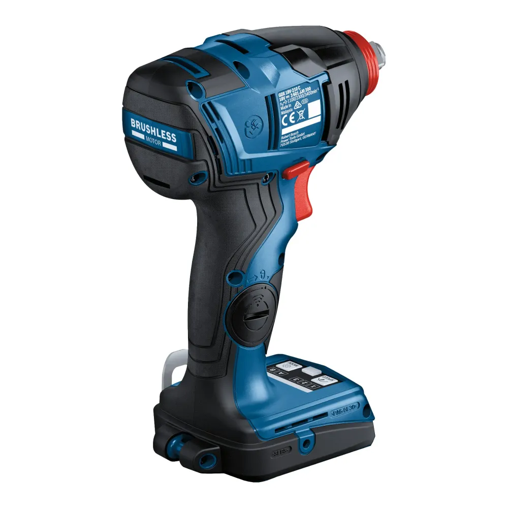 Bosch GDX 18V-210 C Profesjonalny akumulatorowy klucz udarowy 18 V 210 Nm bezszczotkowy + 1x akumulator ProCORE 4,0 Ah + ł...