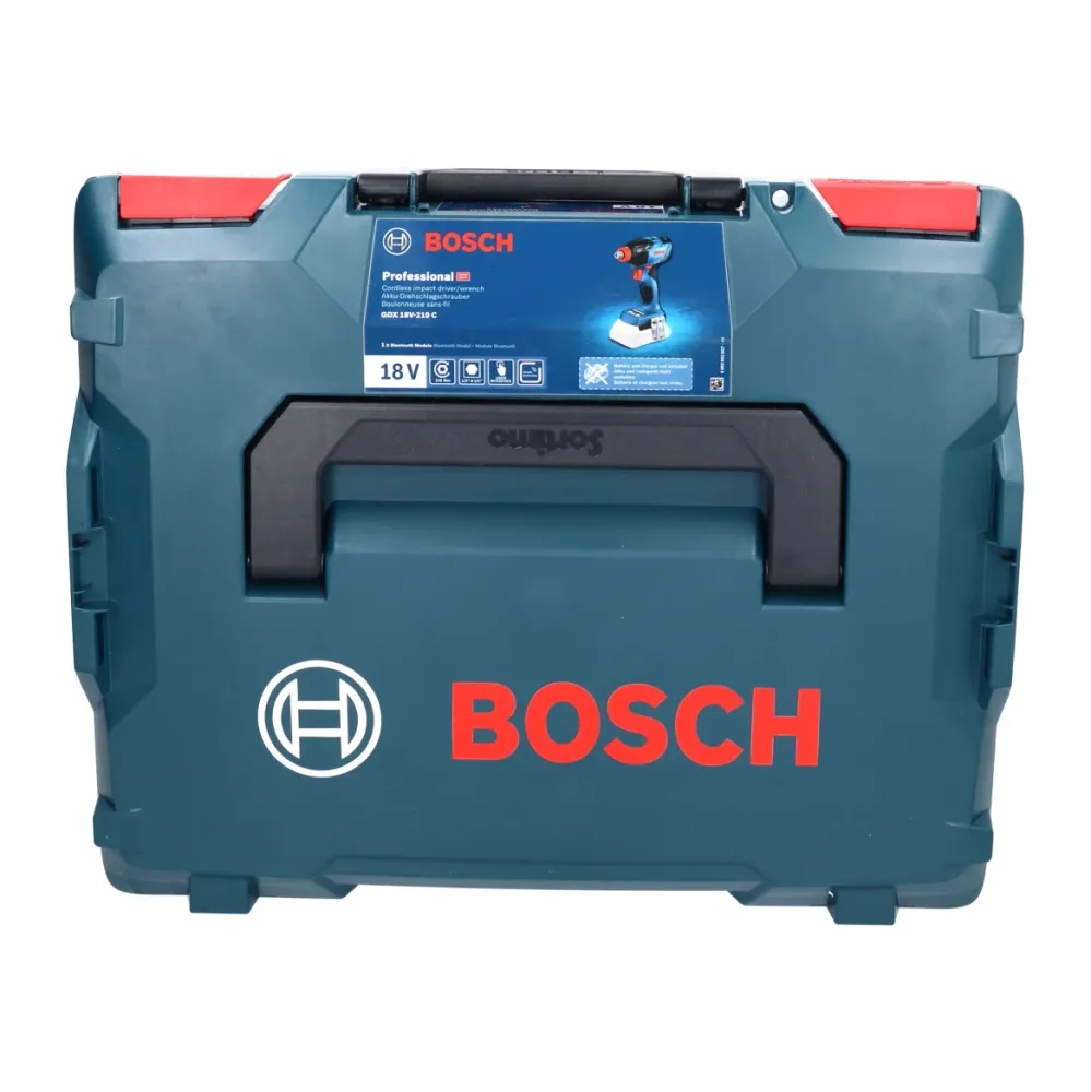 Bosch GDX 18V-210 C Profesjonalny akumulatorowy klucz udarowy 18 V 210 Nm bezszczotkowy + 2x akumulator 5,0 Ah + ładowarka...