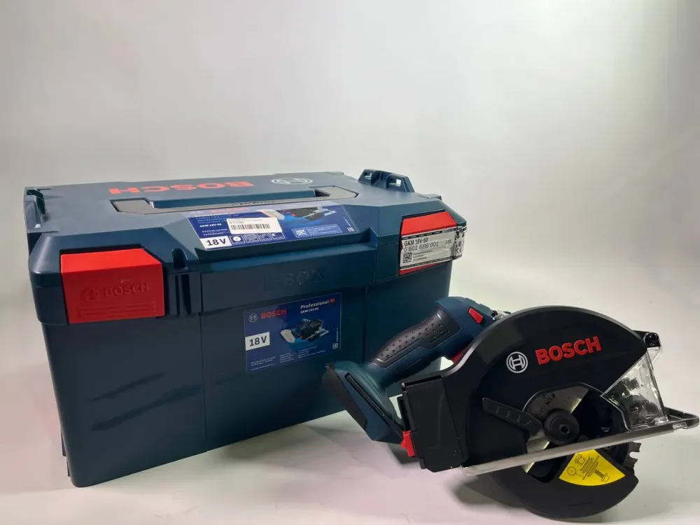 Bosch GKM 18V-50 Professional akumulatorowa pilarka tarczowa do metalu 18 V 136 mm ( 06016B8001 ) bezszczotkowa + L-Boxx -...