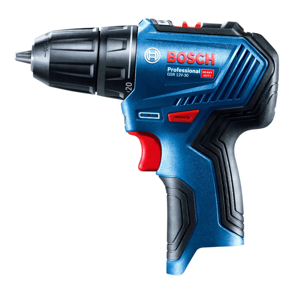 Bosch GSR 12V-30 Profesjonalna akumulatorowa wiertarko-wkrętarka 12 V 30 Nm bezszczotkowa ( 06019G9000 ) + 2x akumulator 2...
