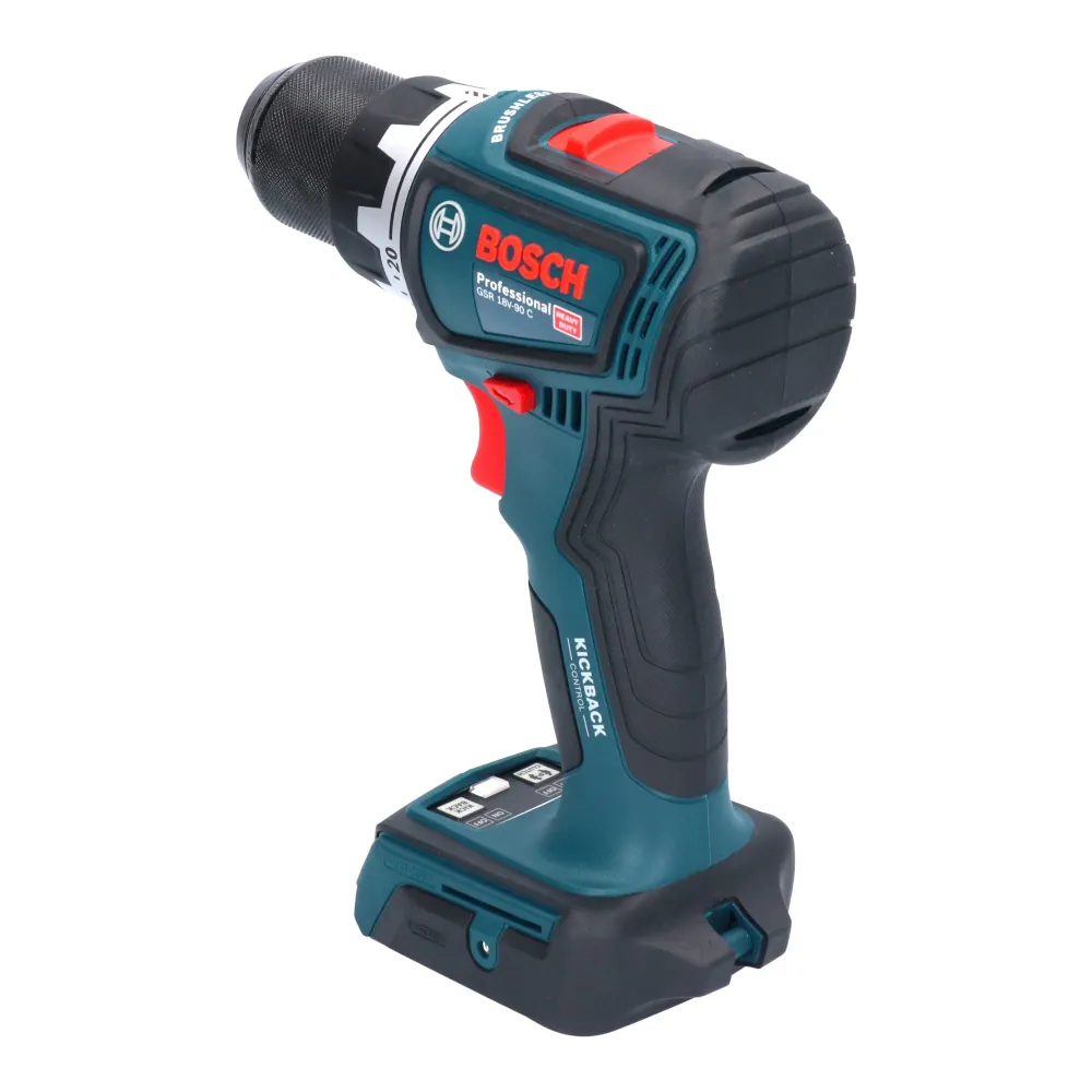 Bosch GSR 18V-90 C Profesjonalna akumulatorowa wiertarko-wkrętarka 18 V 64 Nm ( 06019K6000 ) Brushless Solo - bez akumulat...