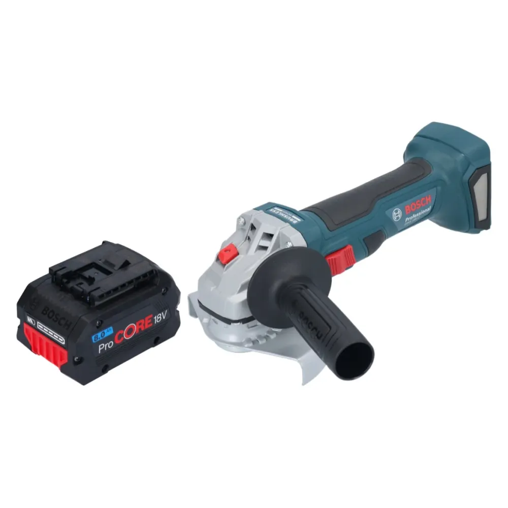 Bosch GWS 18V-7 Profesjonalna akumulatorowa szlifierka kątowa 18 V 125 mm bezszczotkowa + 1x akumulator ProCORE 8,0 Ah - b...