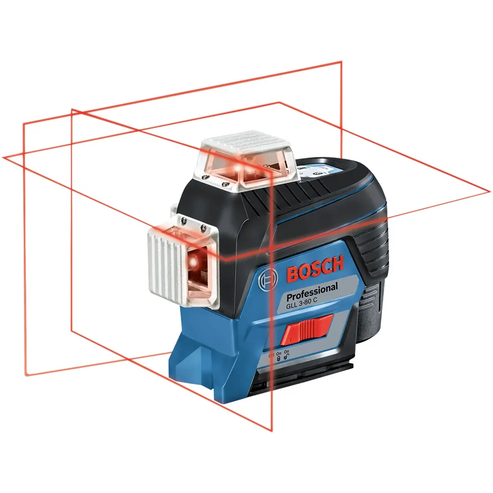 Poziomica laserowa Bosch GLL 3-80 C PRO 12 V