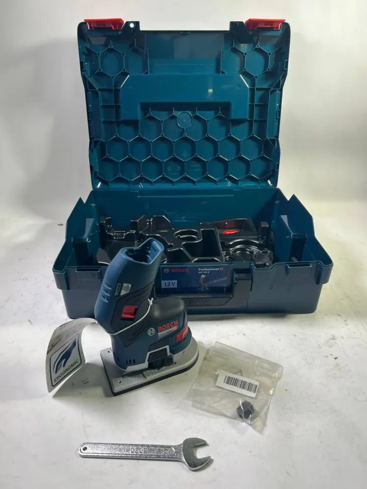 Akumulatorowa frezarka górnowrzecionowa Bosch GKF 12V-8 Professional 12 V ( 06016B0001 ) + L-Boxx - bez akumulatora, bez ł...