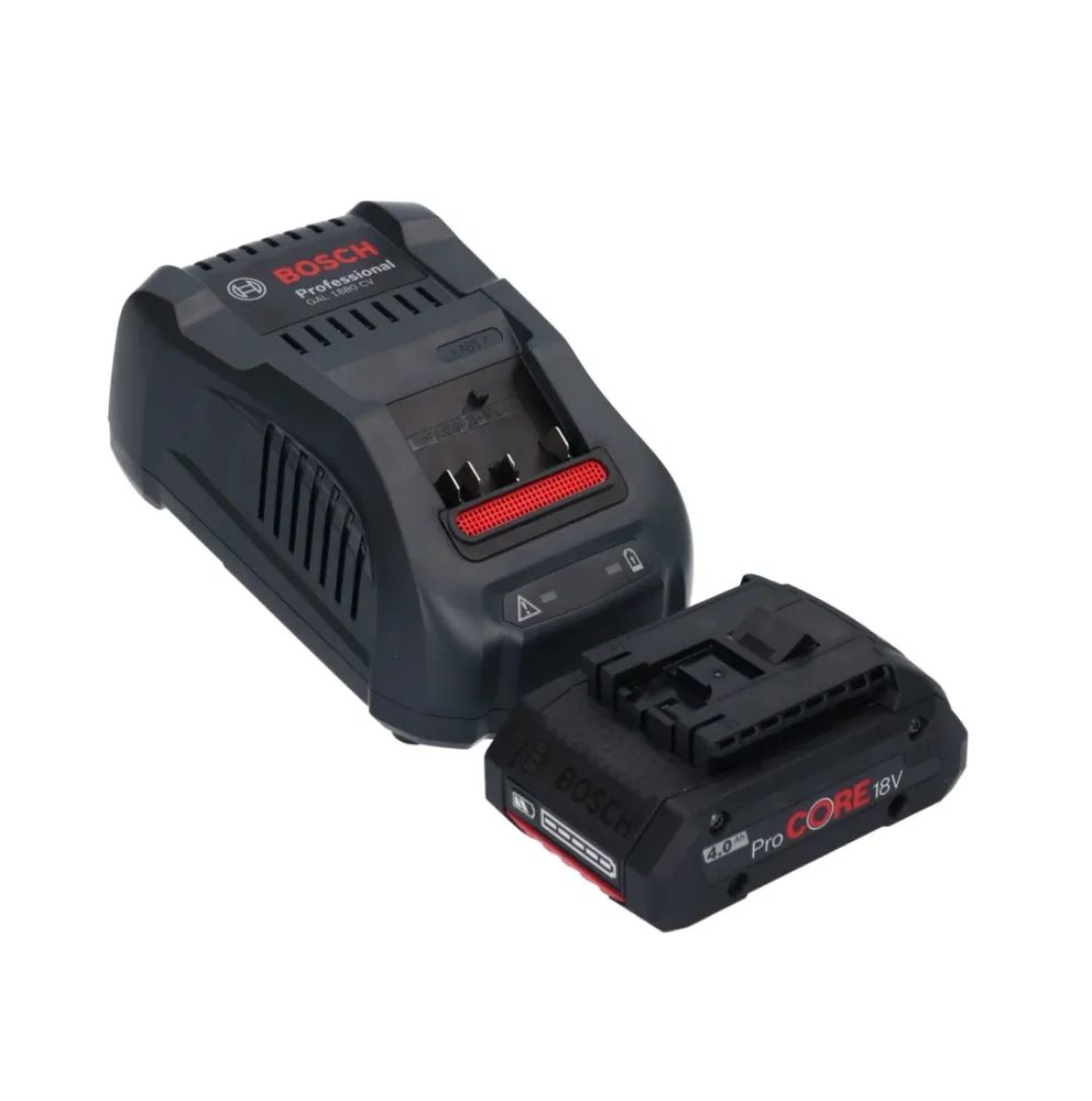 Akumulatorowa szlifierka kątowa Bosch GWS 18V-10 SC 18 V 125 mm bezszczotkowa + 1x akumulator ProCORE 4,0 Ah + ładowarka +...
