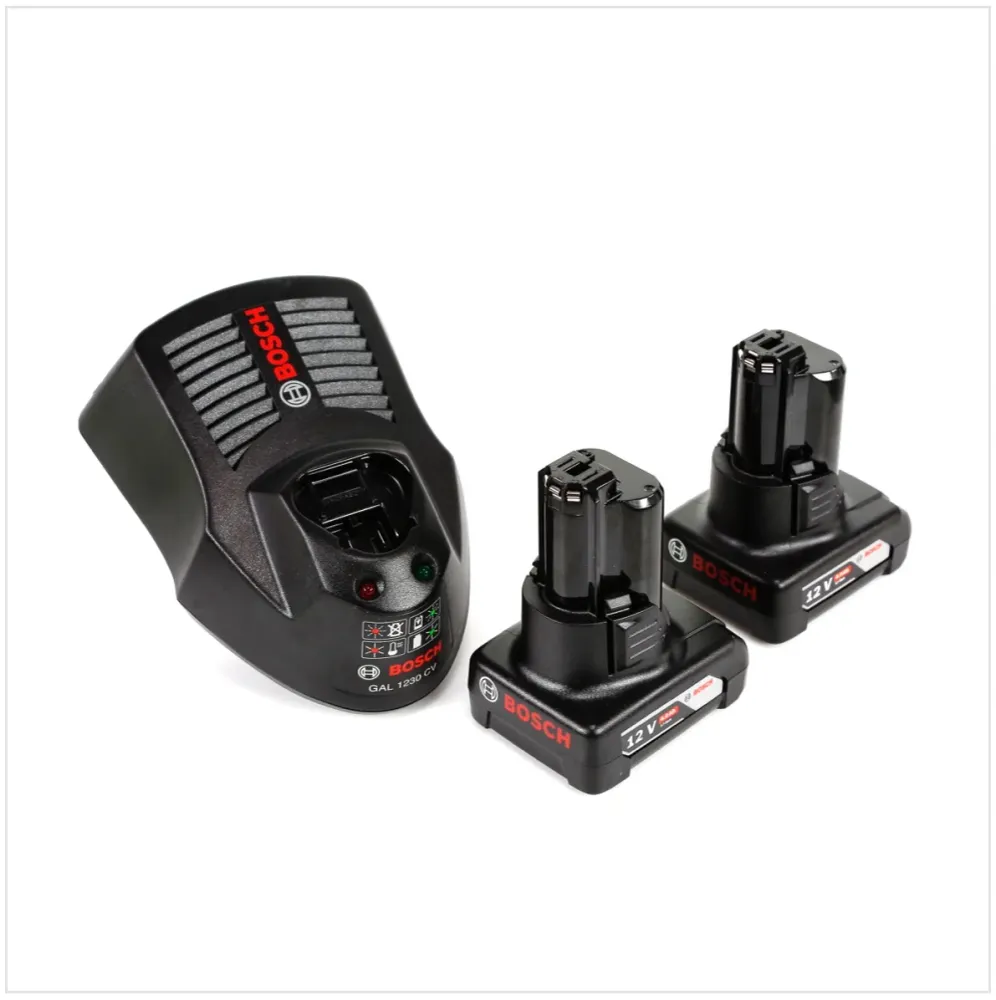 Akumulatorowa wiertarko-wkrętarka Bosch GSR 12V-15 FC Professional FlexiClick z akumulatorami 2 x 4 Ah + ładowarka w pudeł...