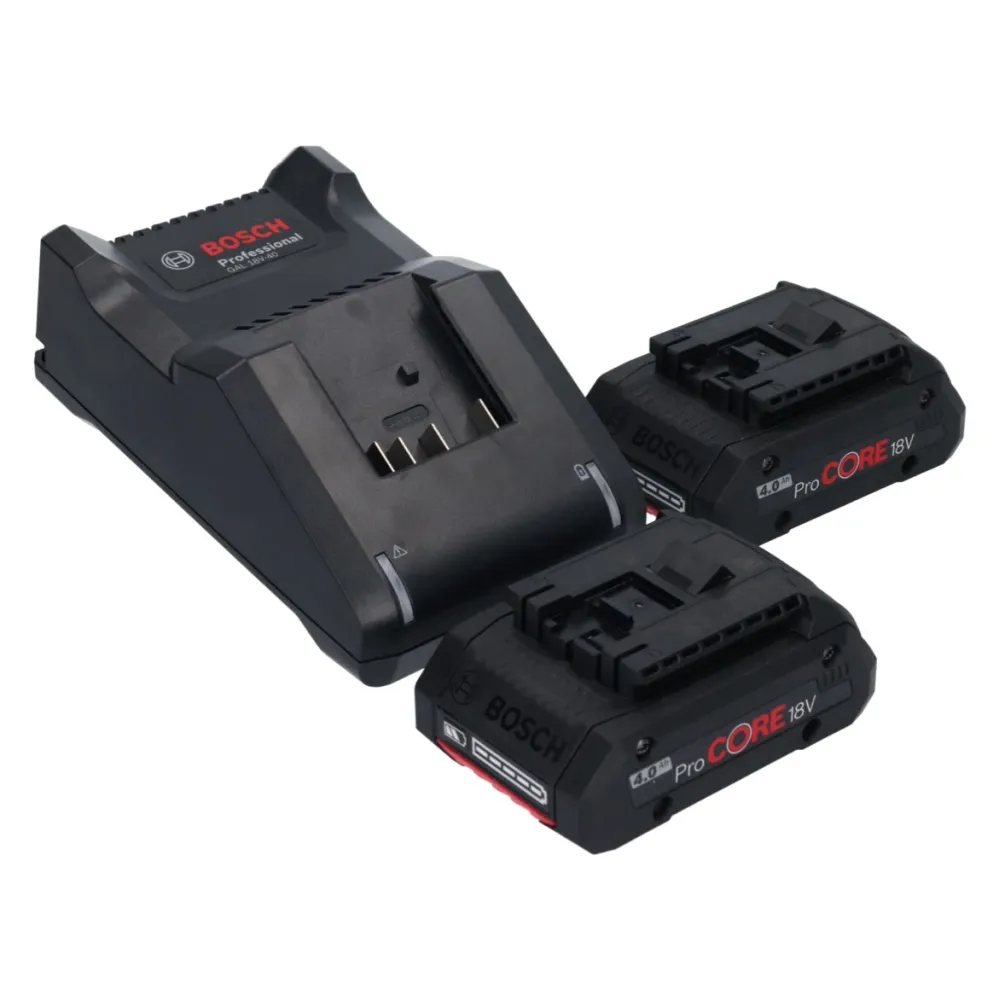 Akumulatorowy klucz udarowy Bosch GDS 18V-450 HC 18 V 450 Nm 1/2" ( 06019K4002 ) + 2x akumulator ProCORE 4,0 Ah + ładowark...