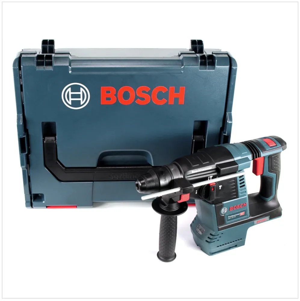Akumulatorowy młot udarowo-obrotowy Bosch GBH 18V-26 Professional 18 V 2,6 J SDS plus Brushless ( 0611909001 ) Solo + L-Bo...