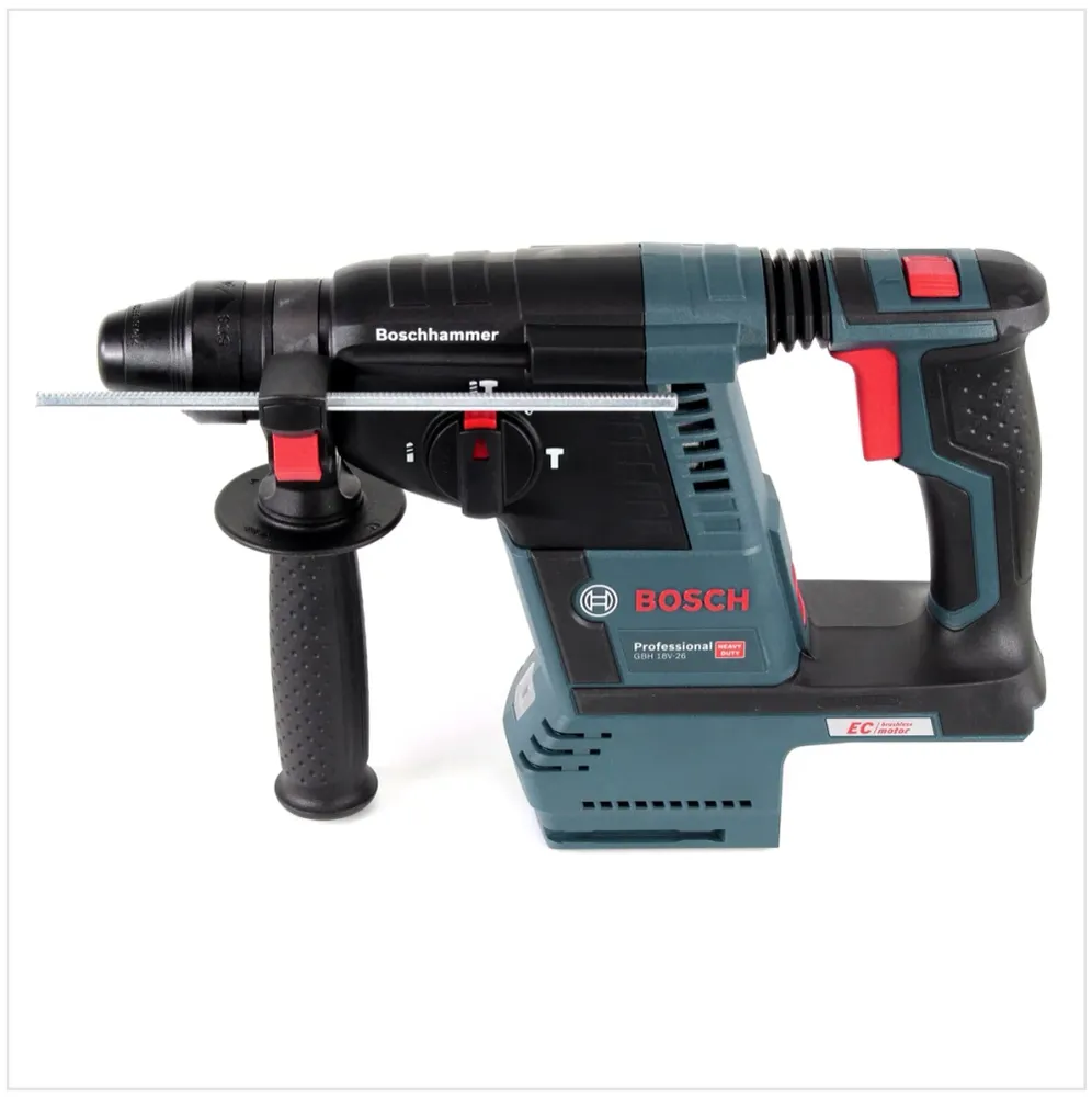 Akumulatorowy młot udarowo-obrotowy Bosch GBH 18V-26 Professional 18 V 2,6 J SDS plus Brushless ( 0611909001 ) Solo + L-Bo...