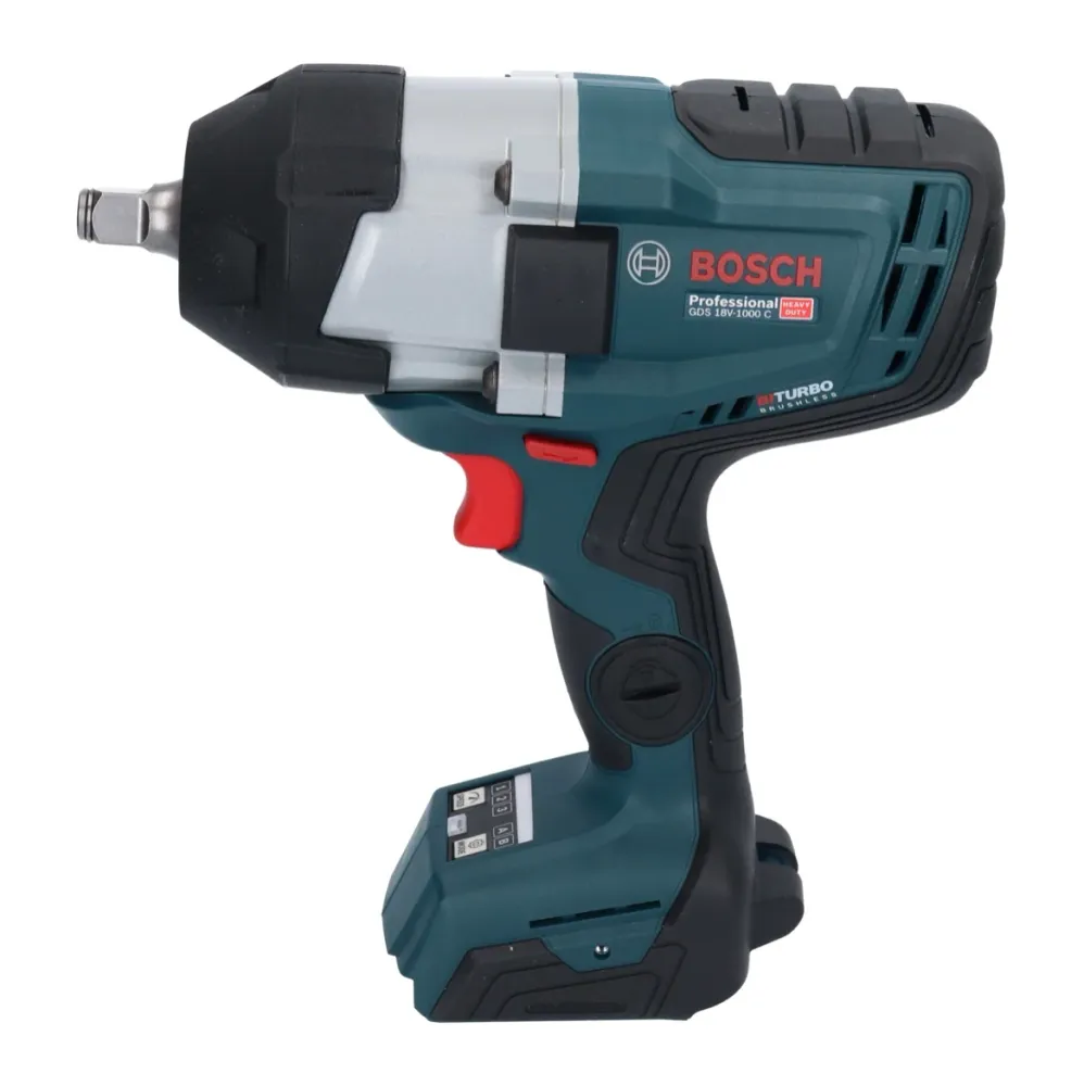 Bosch GDS 18V-1000 C Profesjonalna akumulatorowa wkrętarka udarowa 18 V 1000 Nm BITURBO Brushless + 1x akumulator ProCORE...