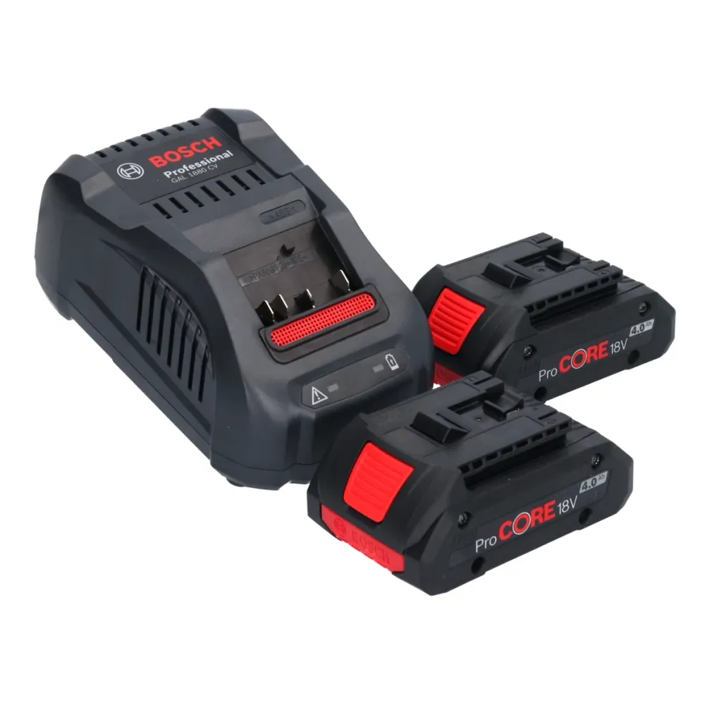 Bosch GDS 18V-1000 C Profesjonalna akumulatorowa wkrętarka udarowa 18 V 1000 Nm BITURBO Brushless + 2x akumulator ProCORE...