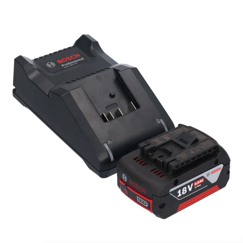Bosch GGS 18V-20 akumulatorowa szlifierka prosta 18 V bezszczotkowa + 1x akumulator 5,0 Ah + ładowarka + L-BOXX Bosch Prof...