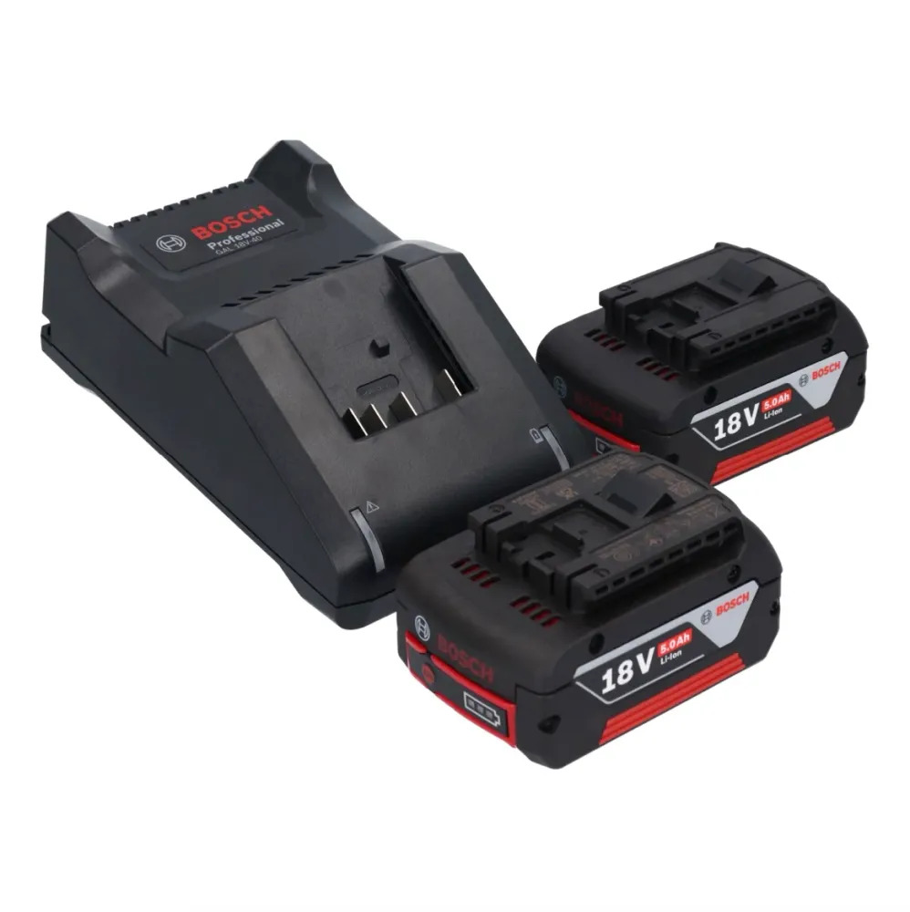 Bosch GGS 18V-20 akumulatorowa szlifierka prosta 18 V bezszczotkowa + 2x akumulator 5,0 Ah + ładowarka + L-BOXX Bosch Prof...