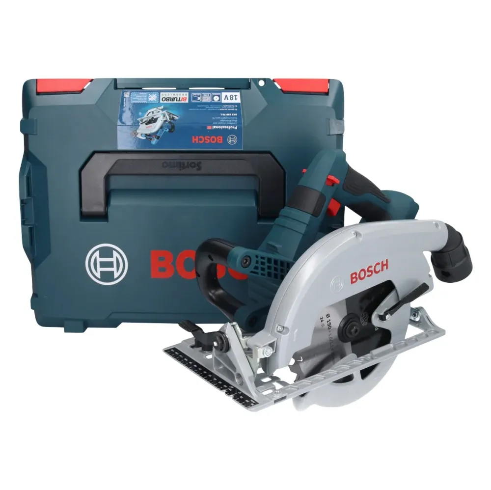 Bosch GKS 18V-70 L akumulatorowa pilarka tarczowa 18 V bezszczotkowa 190 mm ( 06016B9001 ) BITURBO + L-Boxx - bez akumulat...