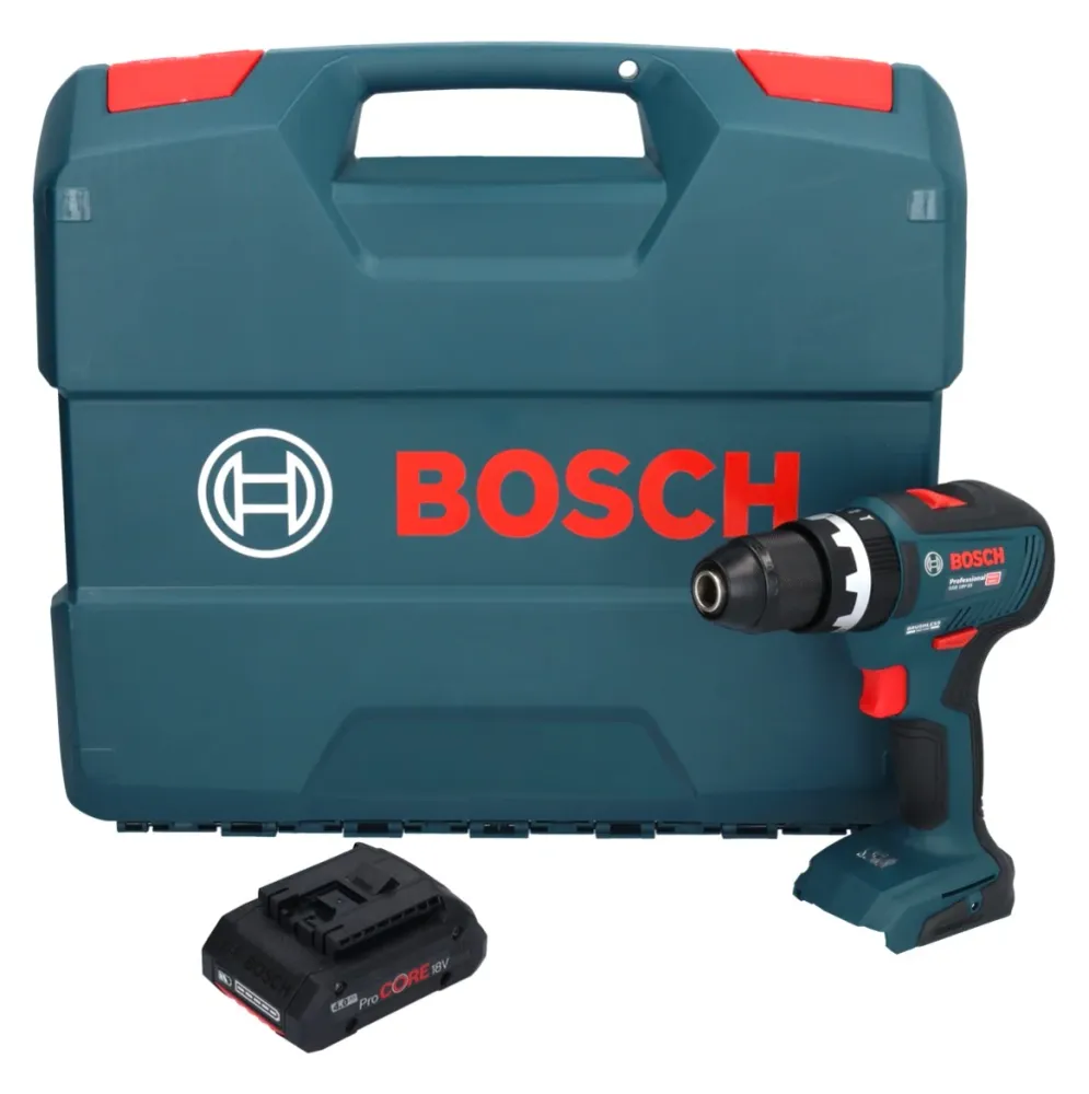 Bosch GSB 18V-55 Profesjonalna akumulatorowa wiertarko-wkrętarka udarowa 18 V 55 Nm bezszczotkowa + 1x akumulator ProCORE...