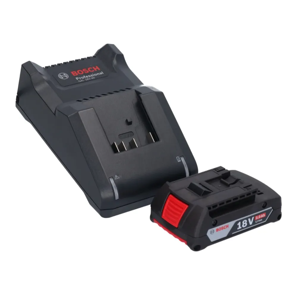 Bosch GSB 18V-55 Profesjonalna akumulatorowa wiertarko-wkrętarka udarowa 18 V 55 Nm bezszczotkowa + 1x akumulator 2,0 Ah +...