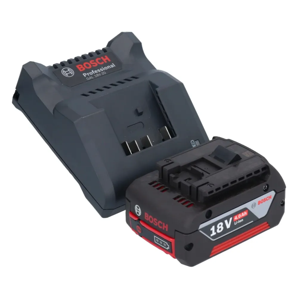 Bosch GSB 18V-55 Professional akumulatorowa wiertarko-wkrętarka udarowa 18 V 55 Nm bezszczotkowa + 1x akumulator 4,0 Ah +...