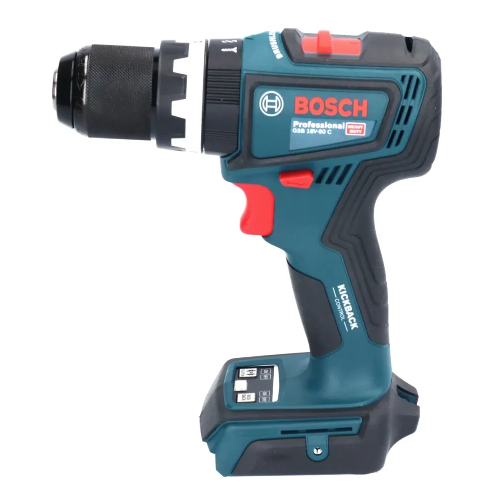 Bosch GSB 18V-90 C Profesjonalna akumulatorowa wiertarko-wkrętarka udarowa 18 V 64 Nm ( 06019K6106 ) Bezszczotkowa + 2x ak...