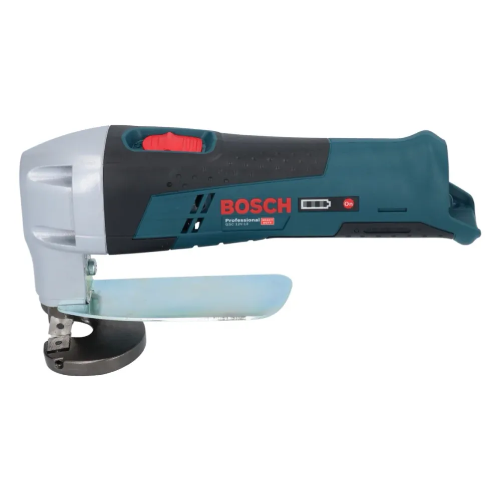 Bosch GSC 12V-13 Profesjonalne akumulatorowe nożyce do blachy 12 V + 1x akumulator 2,0 Ah + ładowarka + L-Boxx Bosch Profe...