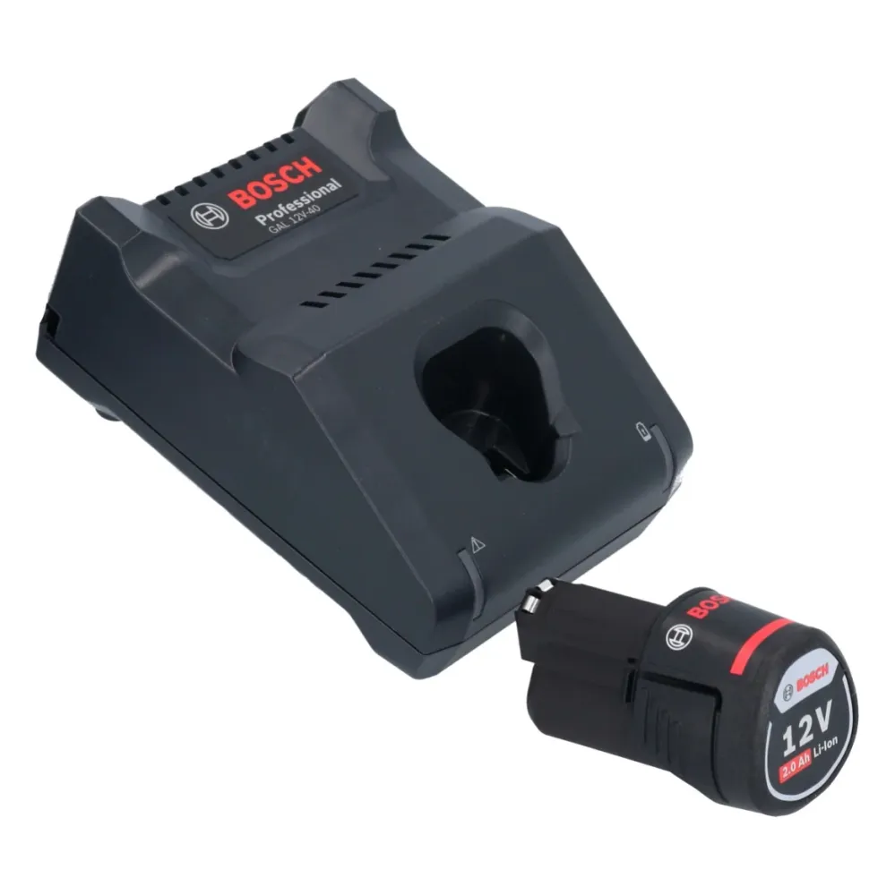 Bosch GSR 12V-35 Profesjonalna akumulatorowa wiertarko-wkrętarka 12 V 35 Nm bezszczotkowa + 1x akumulator 2,0 Ah + ładowar...
