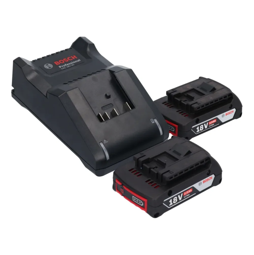 Bosch GSR 18V-90 C Profesjonalna akumulatorowa wiertarko-wkrętarka 18 V 64 Nm bezszczotkowa + 2x akumulator 2,0 Ah + ładow...
