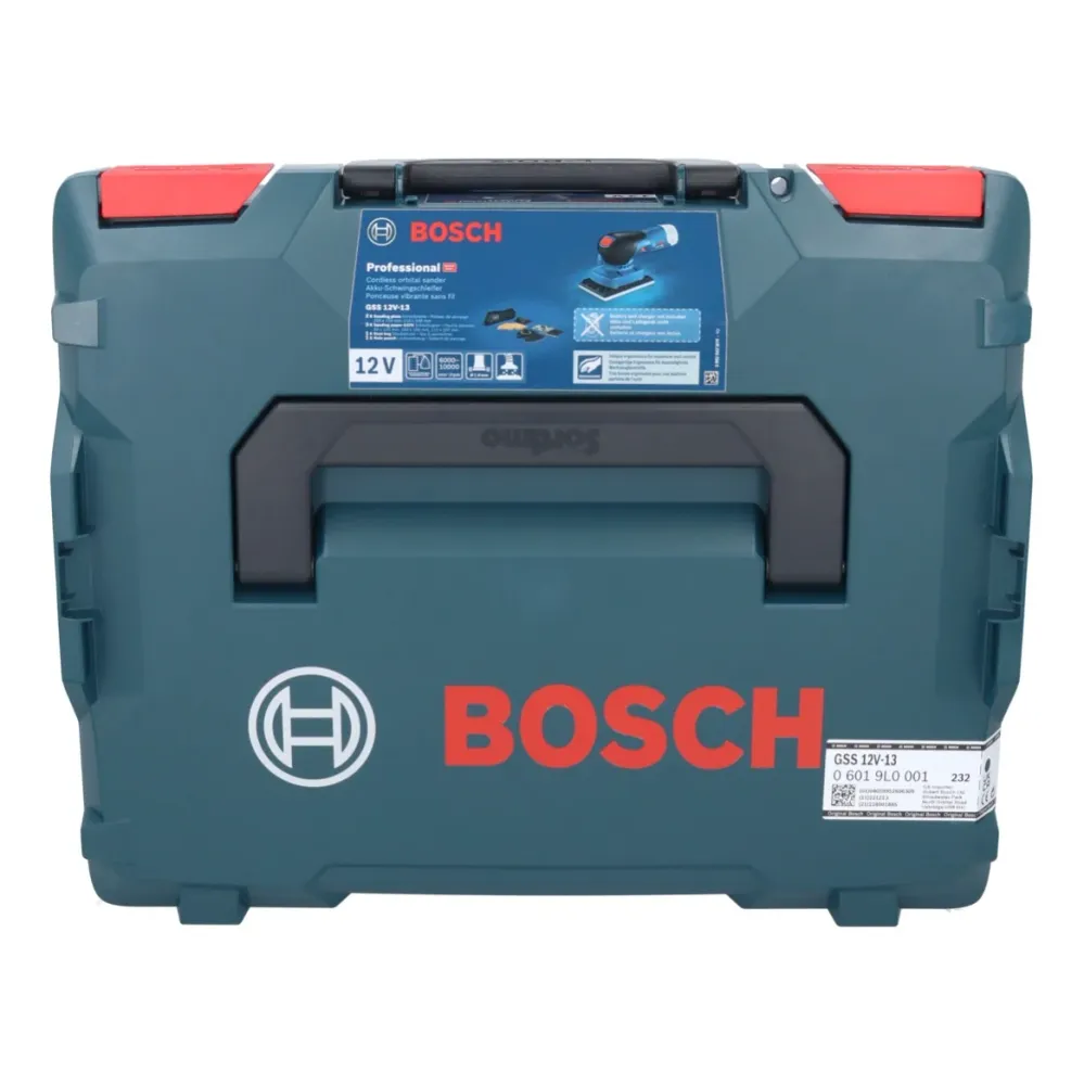 Bosch GSS 12V-13 Professional akumulatorowa szlifierka oscylacyjna 12 V + 2x akumulator 3,0 Ah + ładowarka + L-BOXX Bosch...