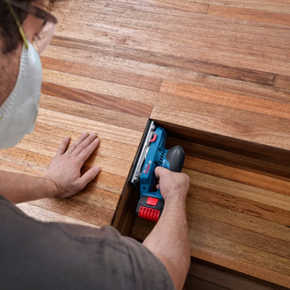 Bosch GSS 18V-18 akumulatorowa szlifierka oscylacyjna 18 V bezszczotkowa + L-Boxx ( 06019R7001 ) - bez akumulatora, bez ła...