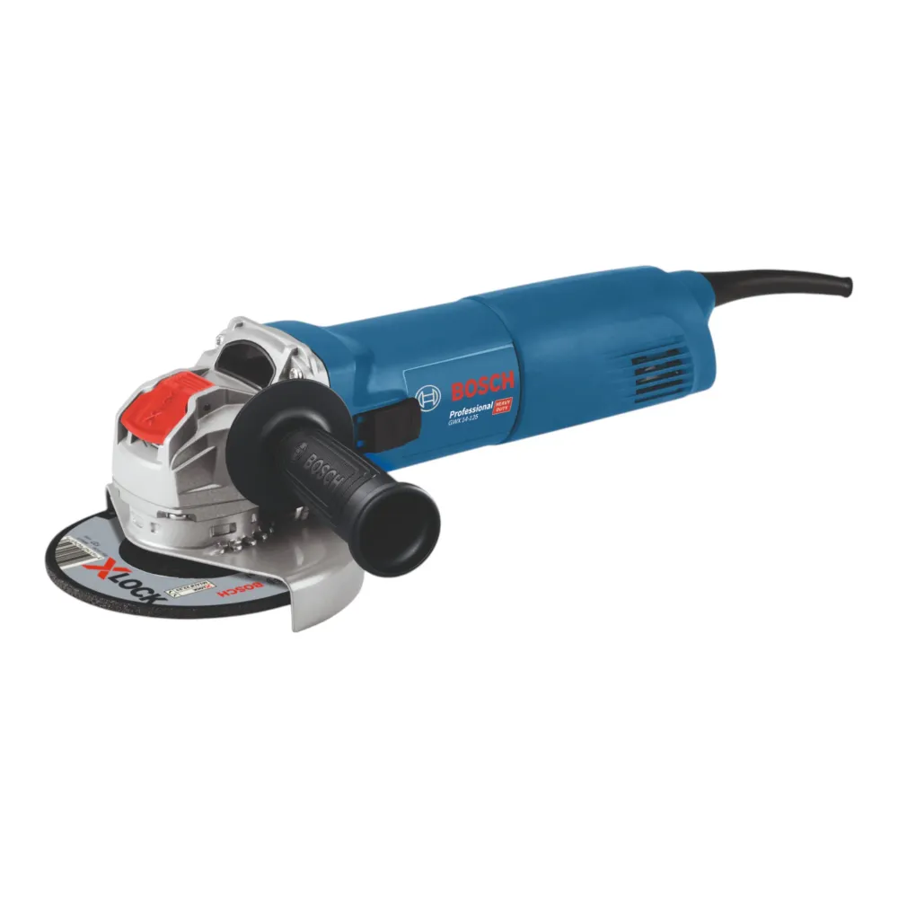 Bosch GWX 14-125 Profesjonalna szlifierka kątowa 1400 W 125 mm X-Lock ( 06017B7001 ) + diamentowa tarcza tnąca Bosch Profe...