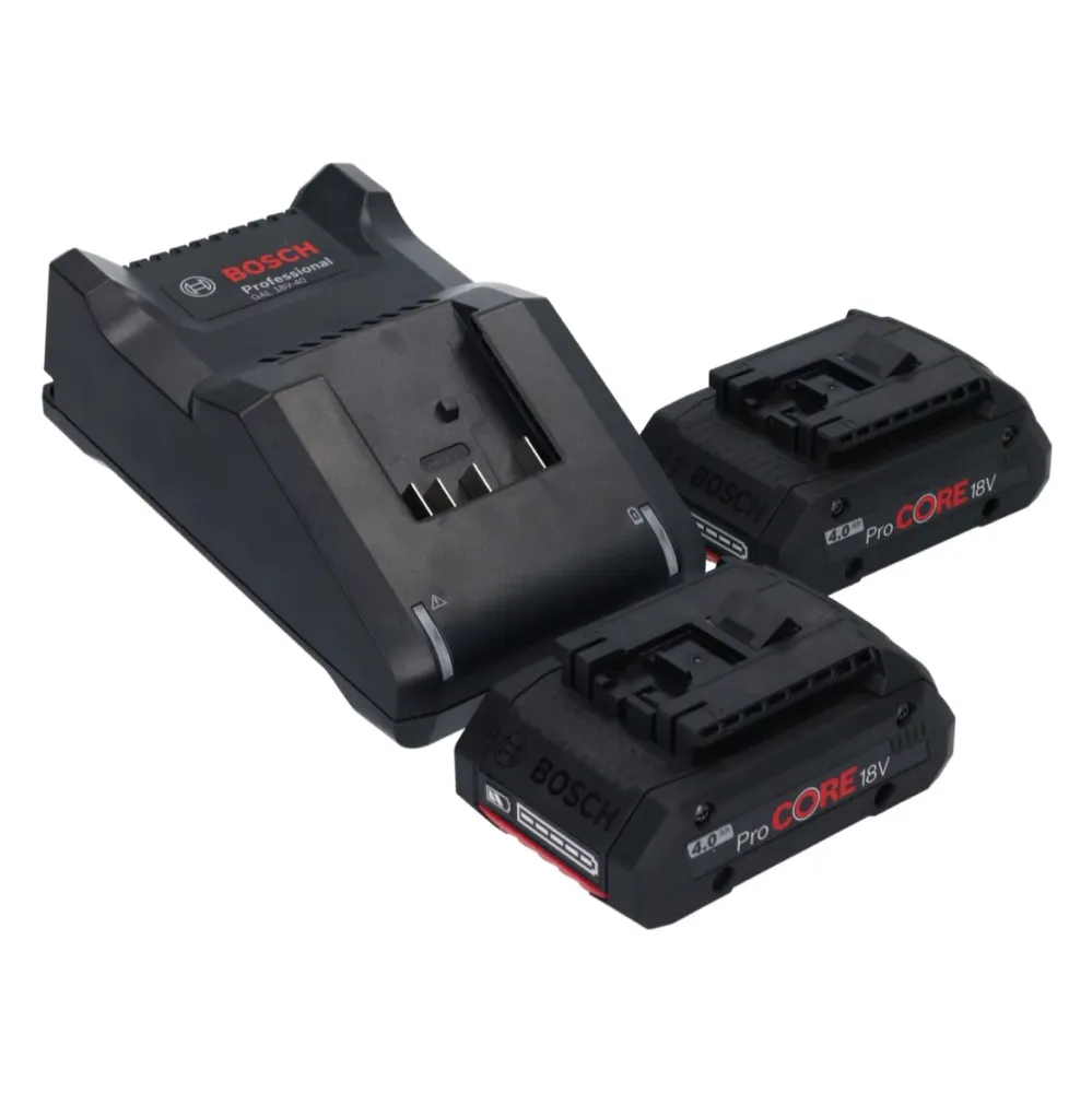Bosch GWX 18V-15 SC Profesjonalna akumulatorowa szlifierka kątowa 18 V 125 mm BITURBO X-LOCK + 2x akumulator ProCORE 4,0 A...