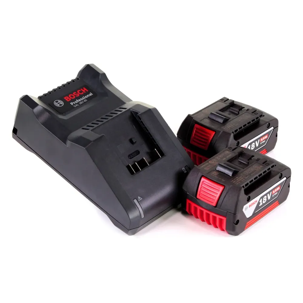 Bosch GWX 18V-7 Profesjonalna akumulatorowa szlifierka kątowa 18 V 125 mm bezszczotkowa X-LOCK + 2x akumulator 5,0 Ah + ła...