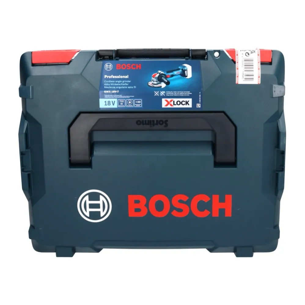 Bosch GWX 18V-7 Profesjonalna akumulatorowa szlifierka kątowa 18 V 125 mm bezszczotkowa X-LOCK + 1x akumulator ProCORE 5,5...