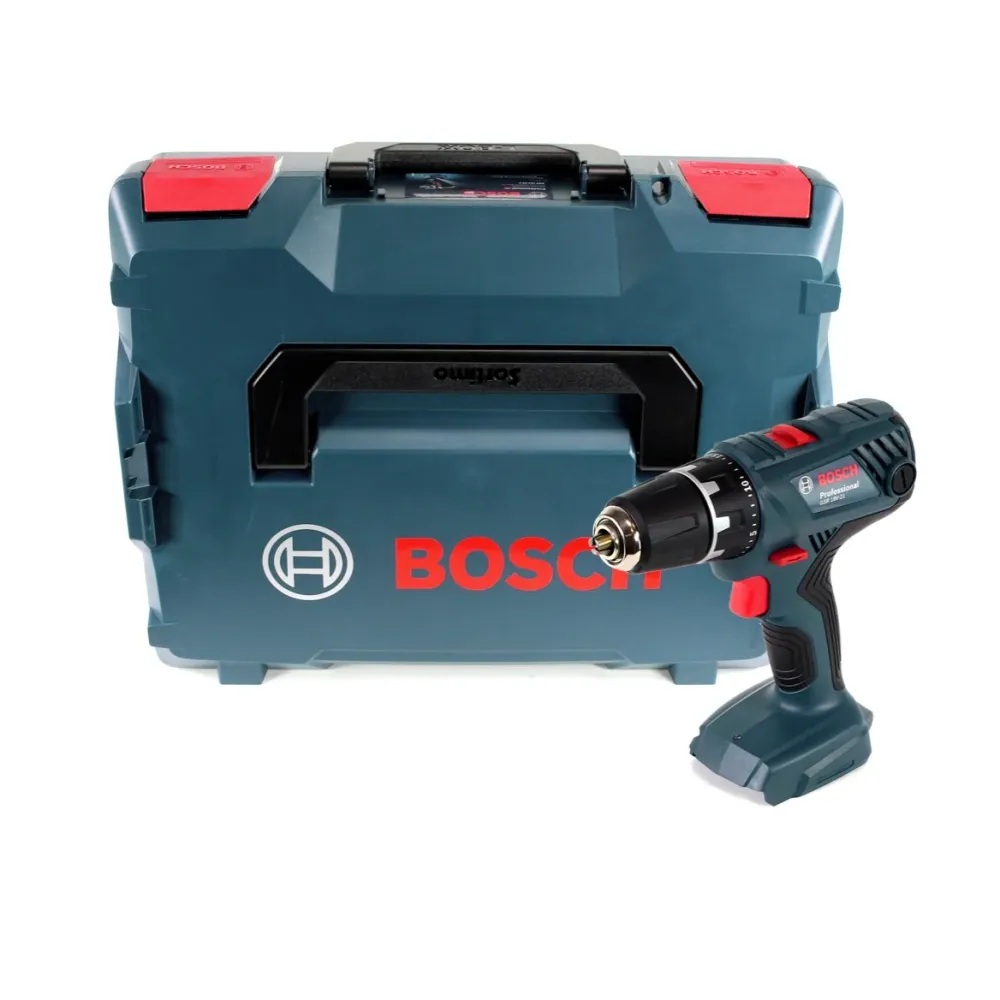 Bosch Professional GSR 18V-21 akumulatorowa wiertarko-wkrętarka solo 18V 55Nm + L-Boxx - bez akumulatora, bez ładowarki