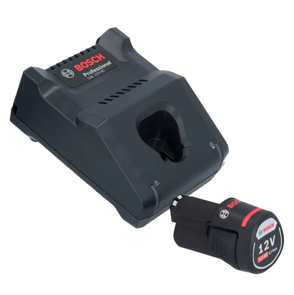 Bosch Professional GWB 12V-10 akumulatorowa wiertarko-wkrętarka kątowa 12 V + 1x akumulator 2,0 Ah + ładowarka + L-Boxx