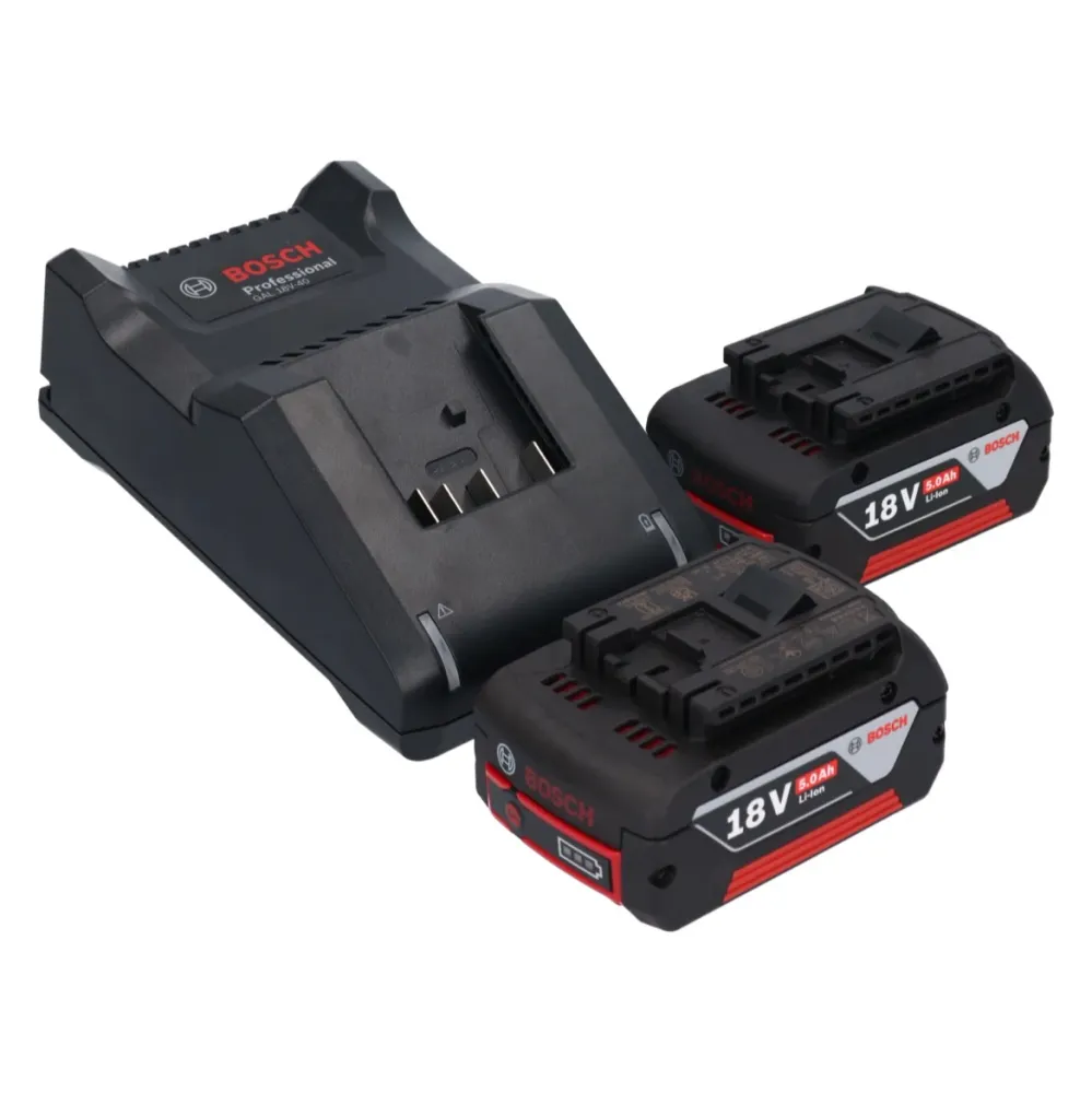 Gwoździarka akumulatorowa Bosch GNH 18V-64 M Professional 18 V 64 mm + 2x akumulator 5,0 Ah + ładowarka + L-BOXX Bosch Pro...