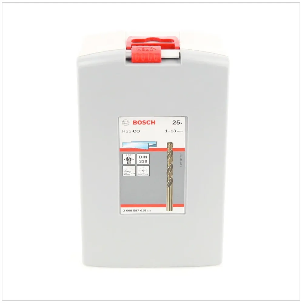 Zestaw wierteł do metalu Bosch Pro Box HSS 25 szt. 1-13 mm ( 2608587018 ) Bosch Professional