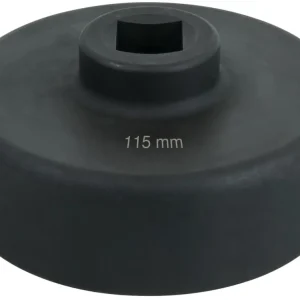 KS TOOLS 1" Achsmuttern-Schlüssel, 6-kant, kurz, 115mm ( 460.0255 ) BRILLIANT TOOLS