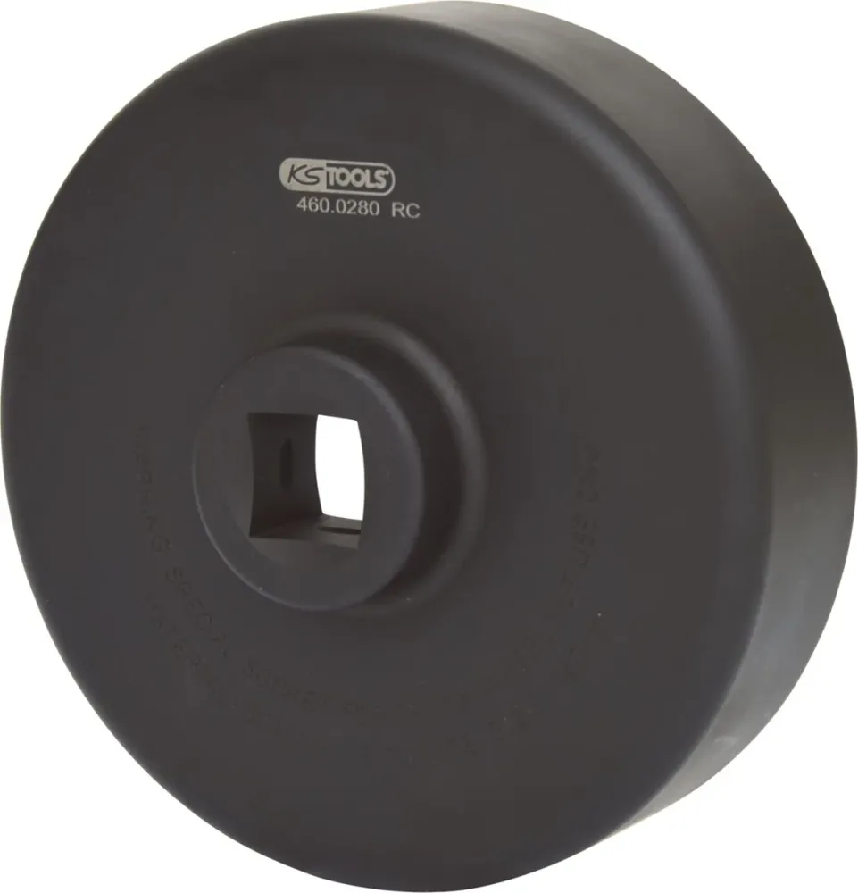 KS TOOLS 1" Achsmuttern-Schlüssel, 6-kant, kurz, 140mm ( 460.0280 ) BRILLIANT TOOLS