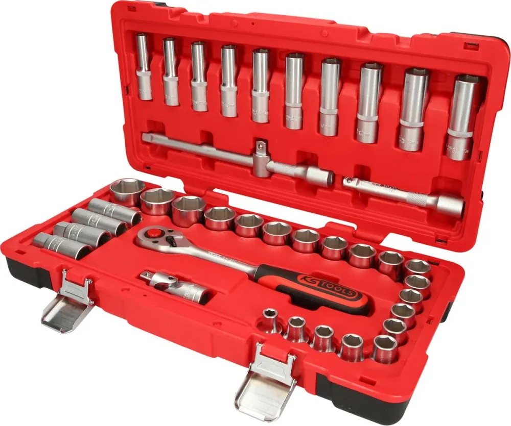 KS TOOLS 1/2" Steckschlüssel-Satz, 39-tlg ( 951.0639 ) BRILLIANT TOOLS