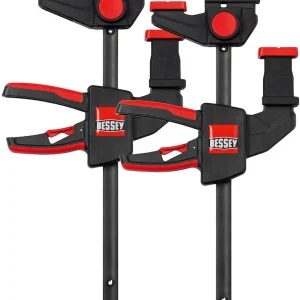 Ścisk stołowy do szyn jednoręczny /zestaw 2szt | EZR15-6SET