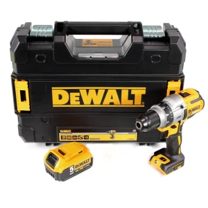 Akumulatorowa wiertarko-wkrętarka DeWalt DCD 991 18V 95Nm bezszczotkowa + 1x akumulator 5.0Ah + TSTAK - bez ładowarki