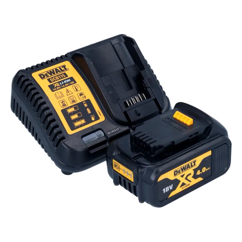 Akumulatorowa wiertarko-wkrętarka udarowa DeWalt DCD 805 M1T 18 V 90 Nm bezszczotkowa + 1x akumulator 4,0 Ah + ładowarka +...