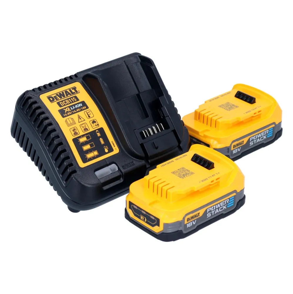 Akumulatorowa wiertarko-wkrętarka udarowa DeWalt DCD 805 E2T 18 V 90 Nm bezszczotkowa + 2x akumulator 1,7 Ah + ładowarka +...
