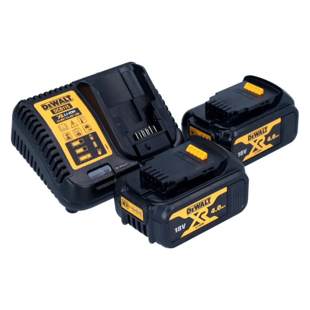 Akumulatorowa wiertarko-wkrętarka udarowa DeWalt DCD 805 M2T 18 V 90 Nm bezszczotkowa + 2x akumulator 4,0 Ah + ładowarka +...