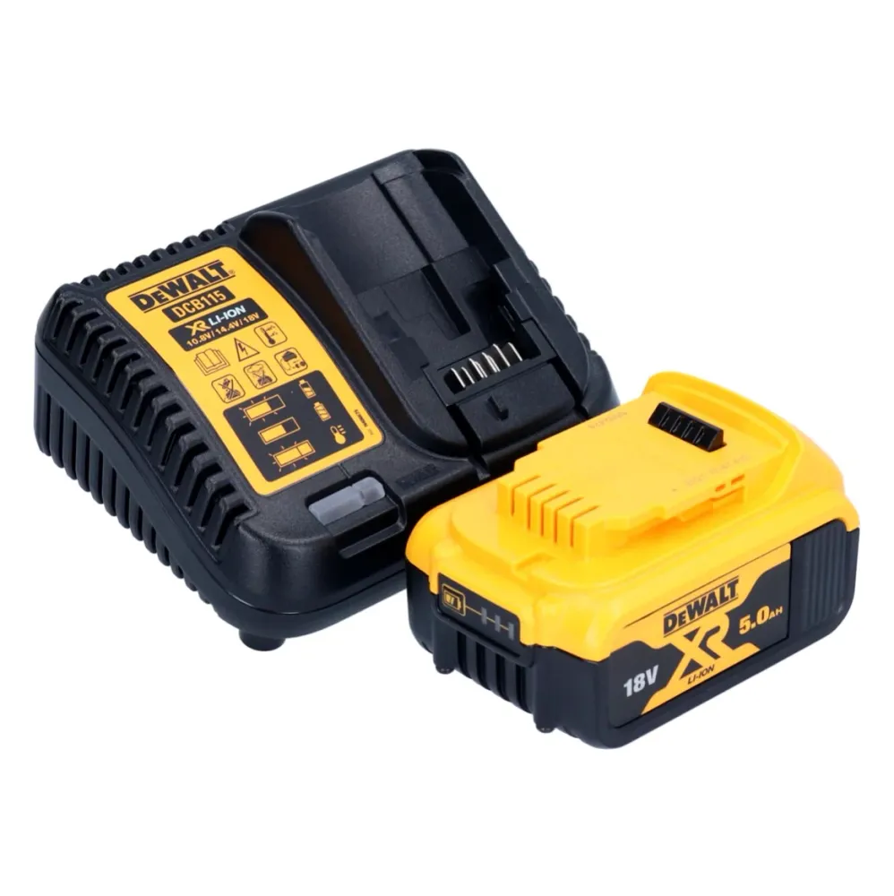Akumulatorowa wiertarko-wkrętarka udarowa DeWalt DCD 996 P1 18 V 95 Nm bezszczotkowa + 1x akumulator 5,0 Ah + ładowarka